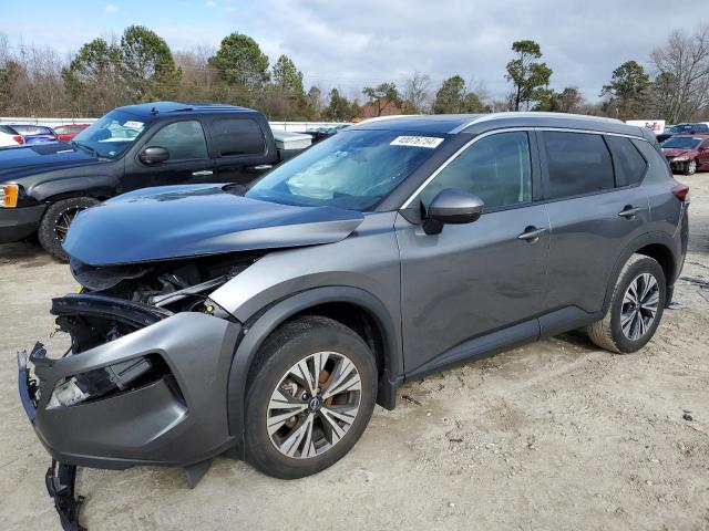 5N1BT3BA2NC726760 - 2022 NISSAN ROGUE SV GRAY photo 1