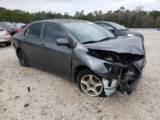 2T1BU4EE3AC270565 - 2010 TOYOTA COROLLA BASE GRAY photo 4