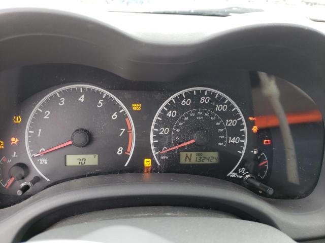 2T1BU4EE3AC270565 - 2010 TOYOTA COROLLA BASE GRAY photo 9