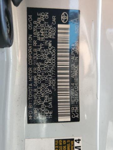 JTKDE177750003067 - 2005 TOYOTA SCION TC Gümüş foto 13