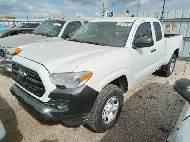 5TFRX5GN0JX126580 - 2018 TOYOTA TACOMA ACCESS CAB WHITE photo 1