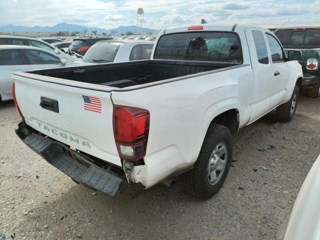 5TFRX5GN0JX126580 - 2018 TOYOTA TACOMA ACCESS CAB WHITE photo 3