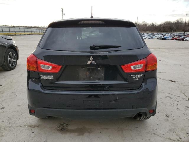 4A4AP3AW2FE036281 - 2015 MITSUBISHI OUTLANDER ES BLACK photo 6