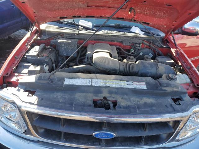 1FTDF17W7VLB81829 - 1997 FORD F150 RED photo 11