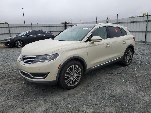 2LMTJ6LP8GBL84110 - 2016 LINCOLN MKX RESERVE CREAM photo 1