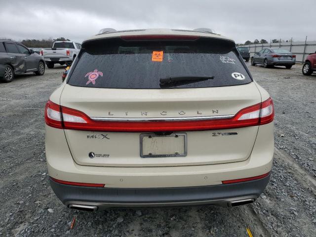 2LMTJ6LP8GBL84110 - 2016 LINCOLN MKX RESERVE CREAM photo 6