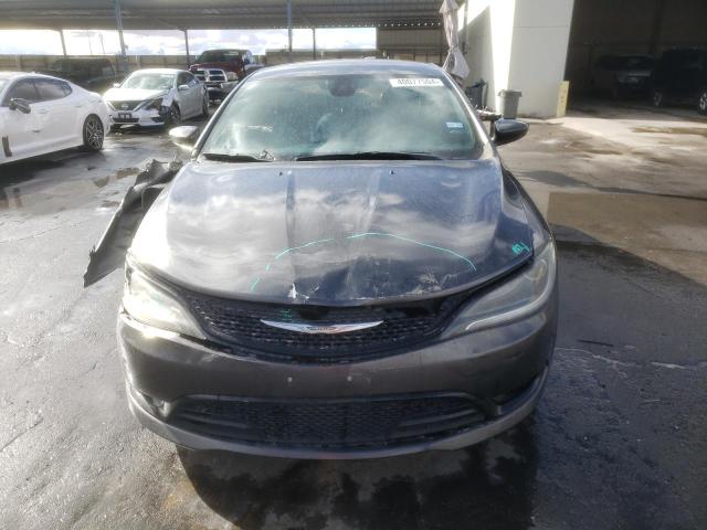 1C3CCCBB1FN546813 - 2015 CHRYSLER 200 S GRAY photo 5