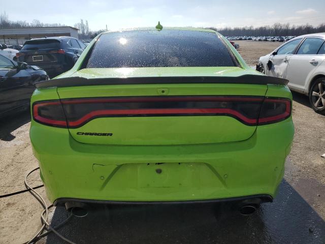2C3CDXCT7KH721595 - 2019 DODGE CHARGER R/T GREEN photo 6