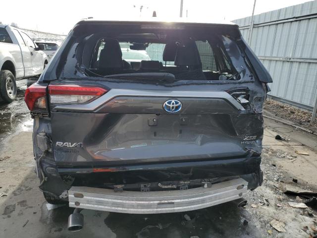 2T3E6RFV1MW011456 - 2021 TOYOTA RAV4 XSE CHARCOAL photo 6