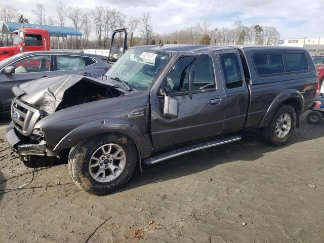 1FTLR4FE6BPA89273 - 2011 FORD RANGER SUPER CAB GRAY photo 1