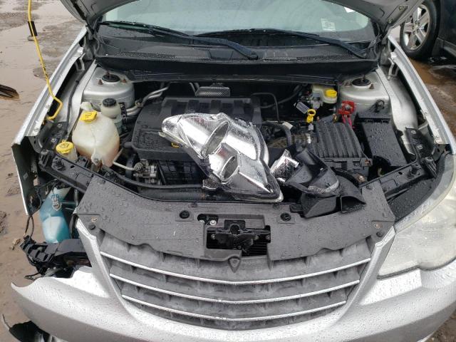 1C3LC45K28N627274 - 2008 CHRYSLER SEBRING SILVER photo 11