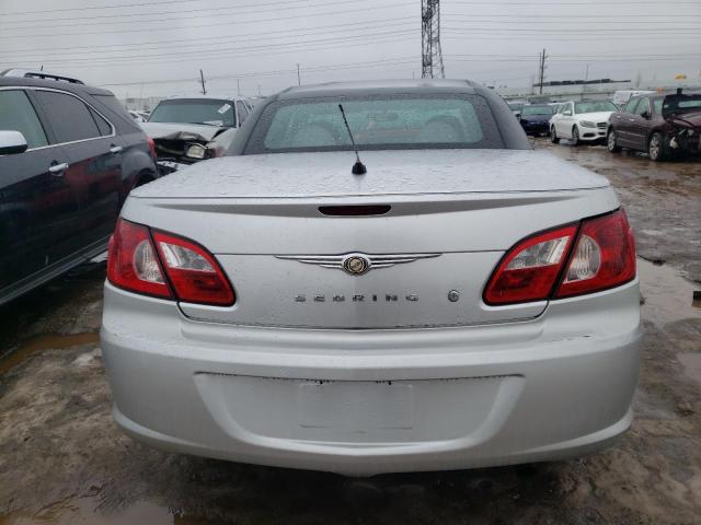 1C3LC45K28N627274 - 2008 CHRYSLER SEBRING SILVER photo 6