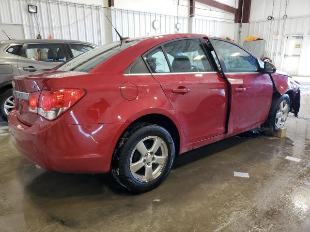 1G1PF5SC8C7151450 - 2012 CHEVROLET CRUZE LT BURGUNDY photo 3