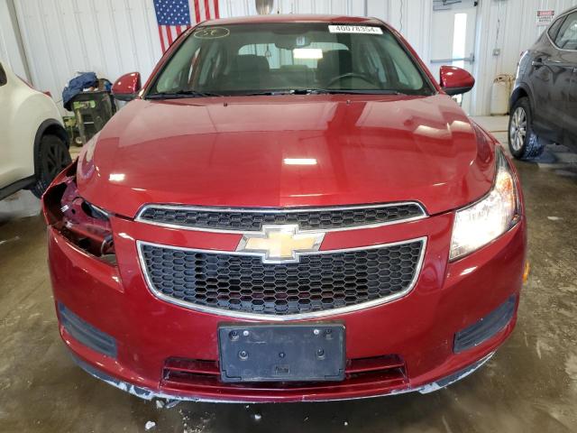 1G1PF5SC8C7151450 - 2012 CHEVROLET CRUZE LT BURGUNDY photo 5