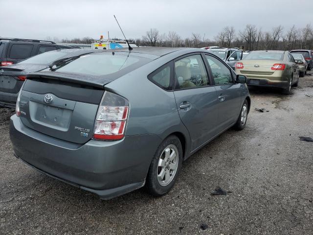 JTDKB20U553072111 - 2005 TOYOTA PRIUS GRAY photo 3