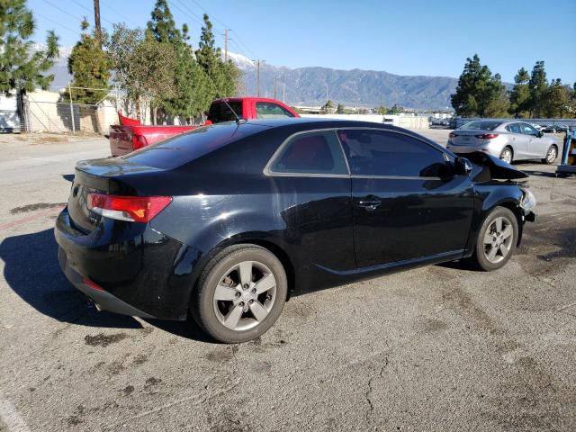 KNAFU6A24C5471560 - 2012 KIA FORTE EX BLACK photo 3