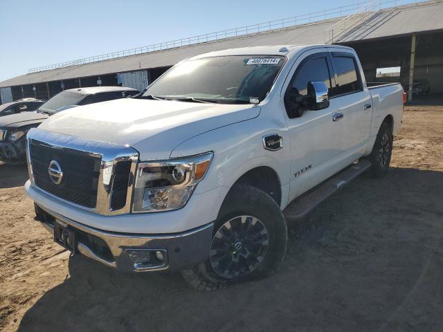 1N6AA1E51HN527990 - 2017 NISSAN TITAN SV WHITE photo 1