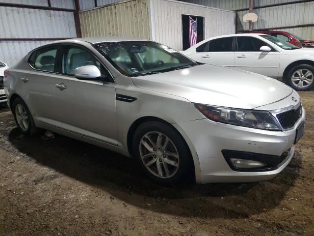 KNAGM4A78D5431102 - 2013 KIA OPTIMA LX SILVER photo 4