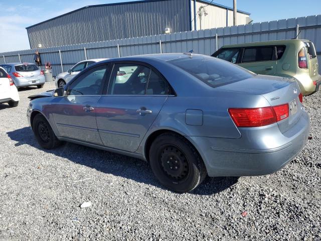 5NPET46C09H463424 - 2009 HYUNDAI SONATA GLS BLUE photo 2