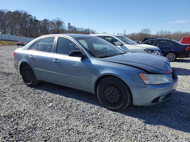 5NPET46C09H463424 - 2009 HYUNDAI SONATA GLS BLUE photo 4