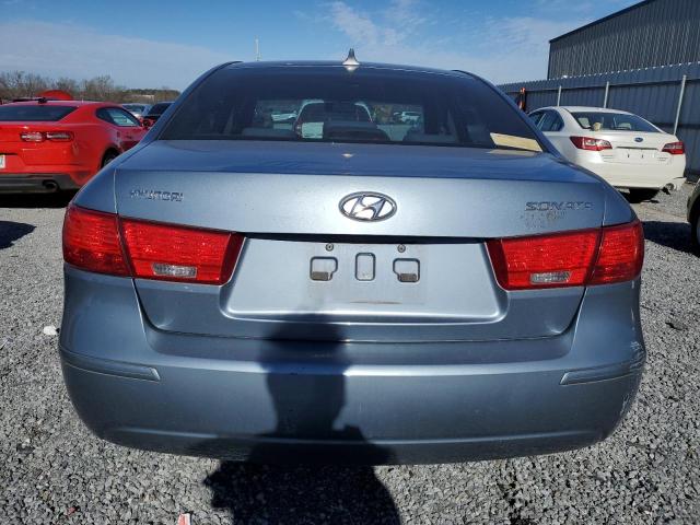 5NPET46C09H463424 - 2009 HYUNDAI SONATA GLS BLUE photo 6