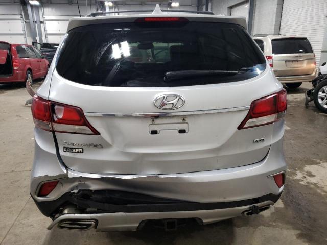 KM8SNDHF1HU174928 - 2017 HYUNDAI SANTA FE SE SILVER photo 6