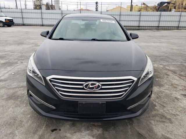 5NPE24AF3FH051272 - 2015 HYUNDAI SONATA SE BLACK photo 5