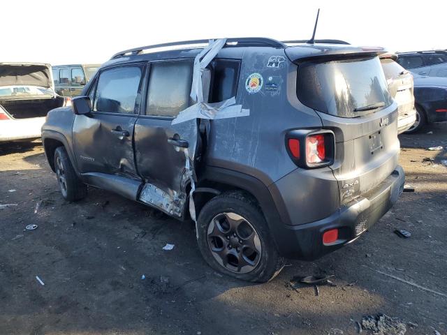 ZACCJBAB4HPE69927 - 2017 JEEP RENEGADE SPORT GRAY photo 2