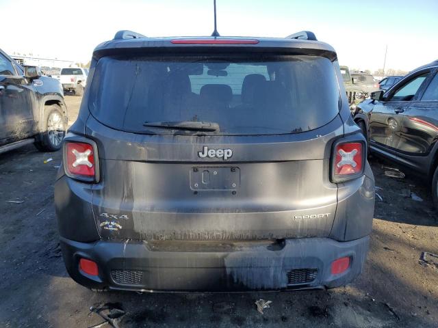 ZACCJBAB4HPE69927 - 2017 JEEP RENEGADE SPORT GRAY photo 6