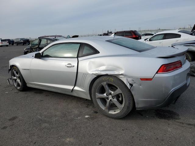 2G1FC1E31E9256048 - 2014 CHEVROLET CAMARO LT SILVER photo 2