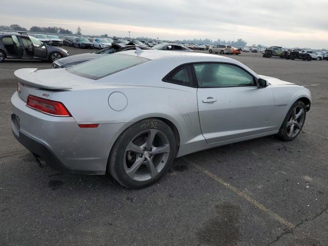 2G1FC1E31E9256048 - 2014 CHEVROLET CAMARO LT SILVER photo 3