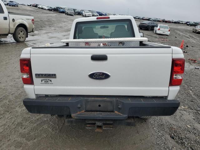 1FTYR10D76PA53375 - 2006 FORD RANGER WHITE photo 6