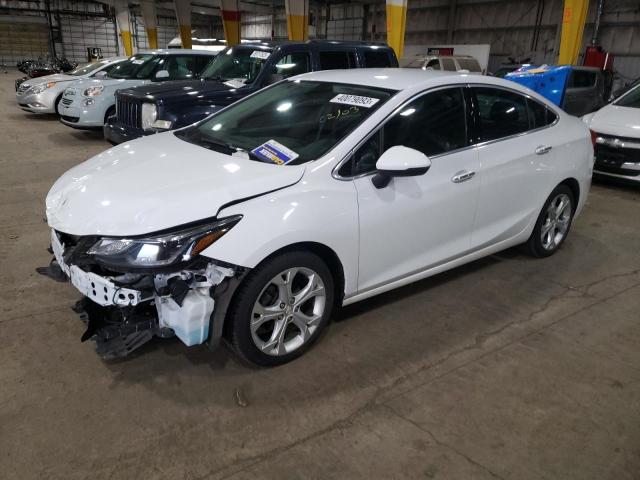 1G1BF5SM6H7261827 - 2017 CHEVROLET CRUZE PREMIER WHITE photo 1