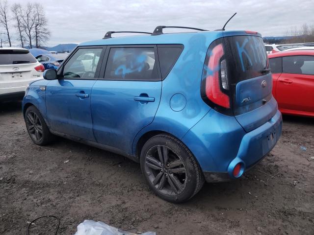 KNDJP3A58F7147615 - 2015 KIA SOUL + BLUE photo 2