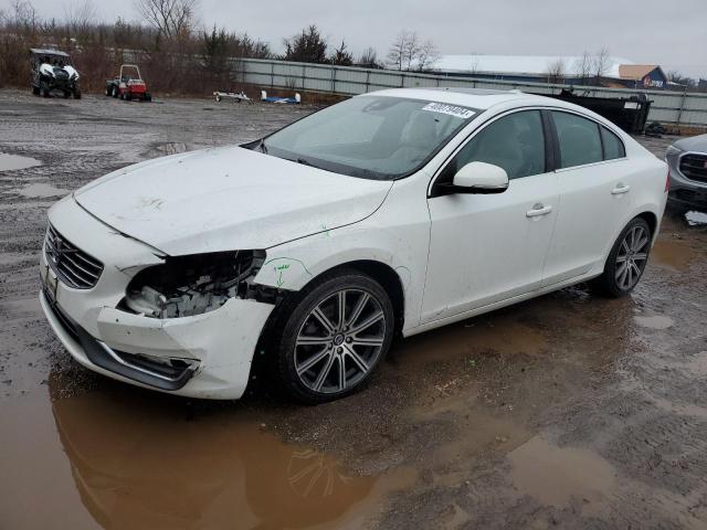 YV140MFB8F1299834 - 2015 VOLVO S60 PREMIER WHITE photo 1