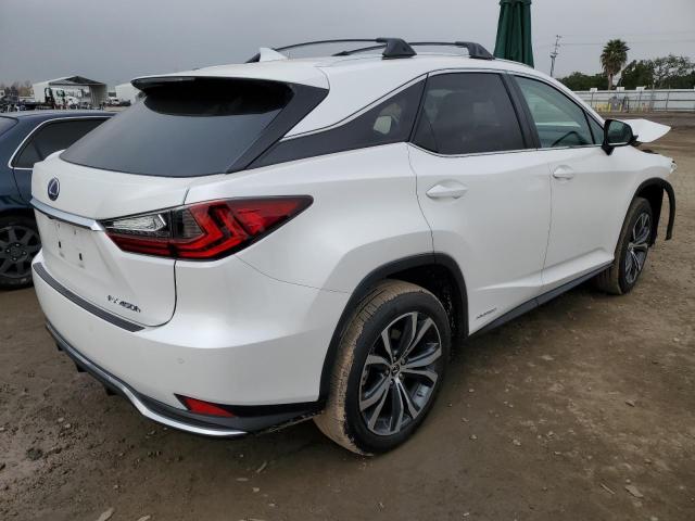 2T2HGMDA1NC076134 - 2022 LEXUS RX 450H WHITE photo 3