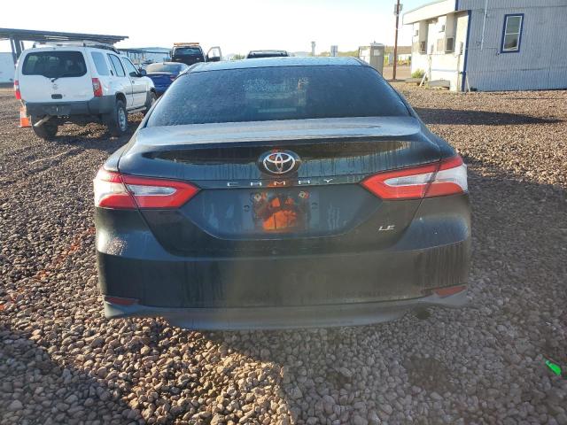 4T1B11HK4JU093421 - 2018 TOYOTA CAMRY L BLACK photo 6