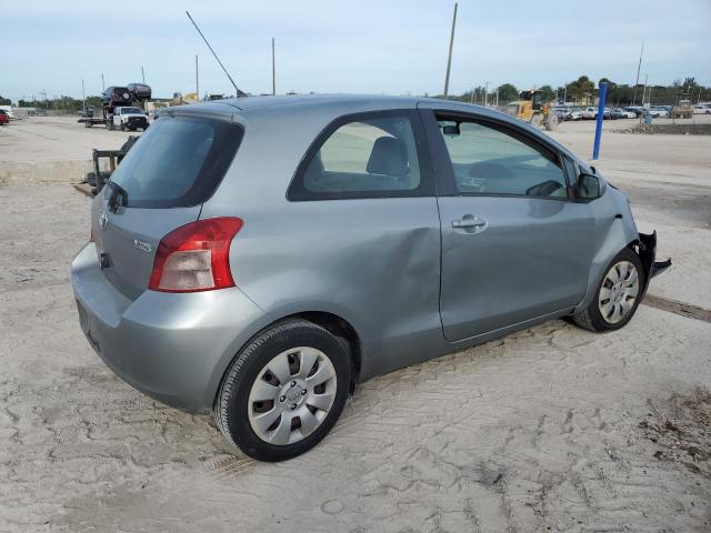 JTDJT923585145394 - 2008 TOYOTA YARIS GRAY photo 3