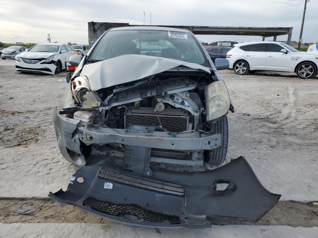 JTDJT923585145394 - 2008 TOYOTA YARIS GRAY photo 5