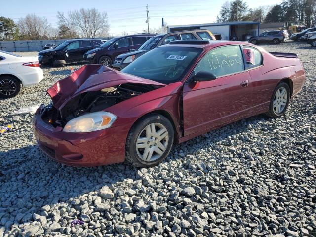 2G1WK16K379334485 - 2007 CHEVROLET MONTE CARL LT BURGUNDY photo 1