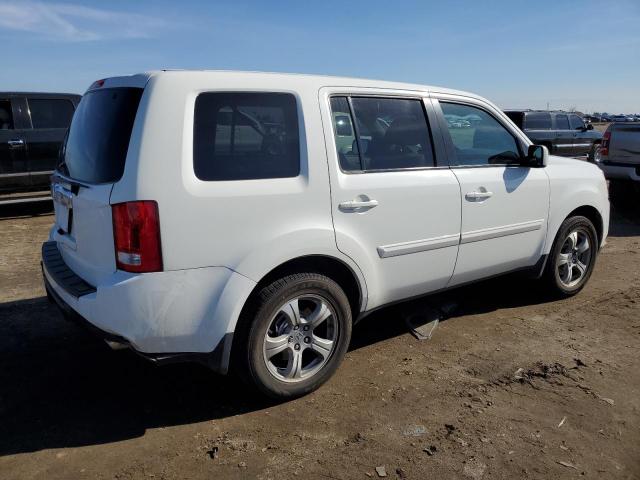 5FNYF3H74FB025854 - 2015 HONDA PILOT EXLN WHITE photo 3