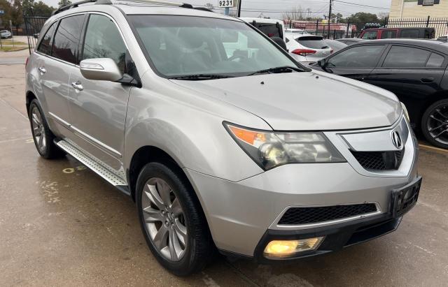 2HNYD2H57BH533572 - 2011 ACURA MDX ADVANCE SILVER photo 1