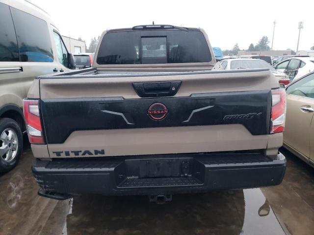 1N6AA1ED0PN100662 - 2023 NISSAN TITAN SV TAN photo 6