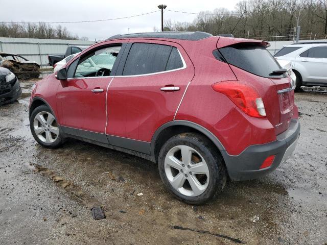 KL4CJASB9GB556184 - 2016 BUICK ENCORE RED photo 2