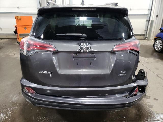 JTMBFREV8GJ092429 - 2016 TOYOTA RAV4 LE GRAY photo 6