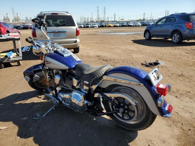 1HD1BWB126Y057607 - 2006 HARLEY-DAVIDSON FLSTCI BLUE photo 3