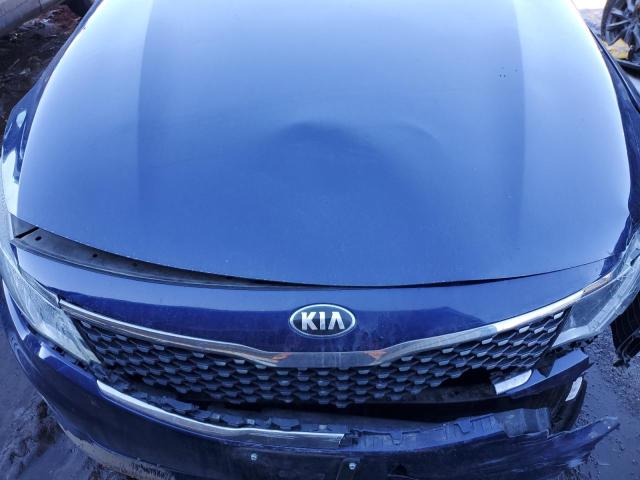 5XXGU4L34GG013438 - 2016 KIA OPTIMA EX BLUE photo 11