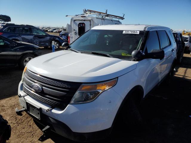 1FM5K8AR5FGA28531 - 2015 FORD EXPLORER POLICE INTERCEPTOR WHITE photo 1