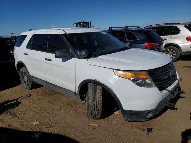 1FM5K8AR5FGA28531 - 2015 FORD EXPLORER POLICE INTERCEPTOR WHITE photo 4