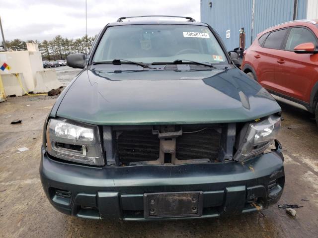 1GNDT13S442435357 - 2004 CHEVROLET TRAILBLAZE LS GREEN photo 5